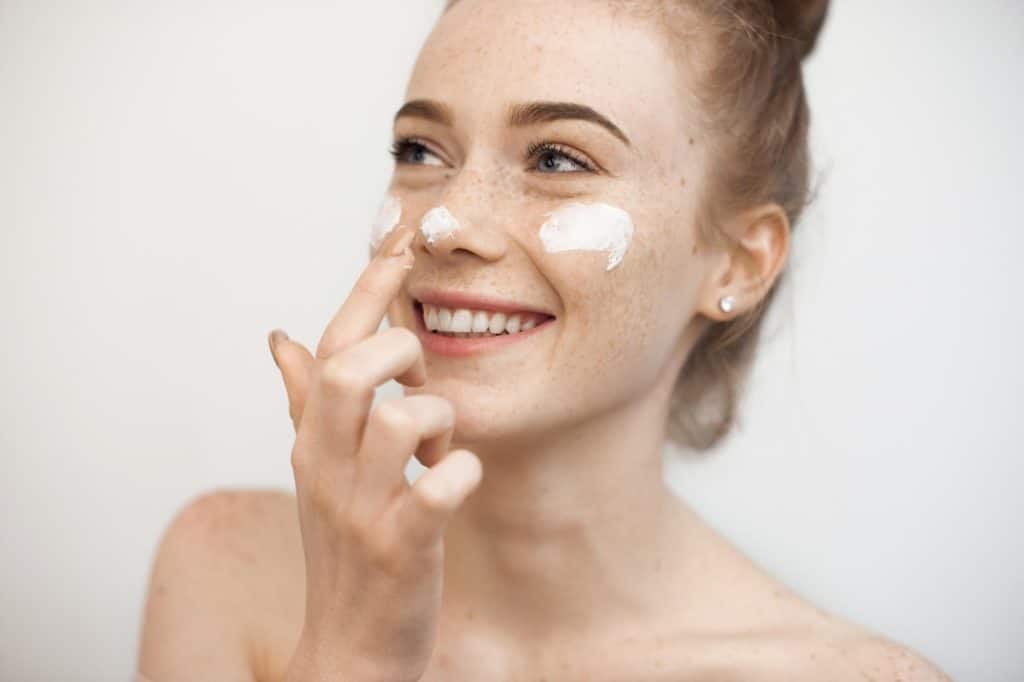Applying Cream Calgary
